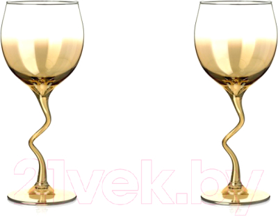 Набор бокалов Glasstar Медовый омбре-4. RNHO_6403FI_4 (2шт)