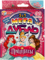 

Настольная игра Умные игры, Принцессы. Мегадубль. Найди пару / 4650250529095
