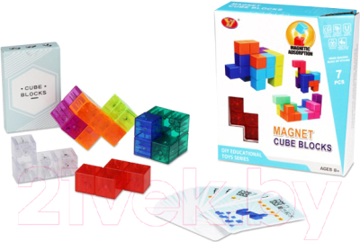 Конструктор магнитный Феникс Тойз Magnet Cube Blocks / 1000954
