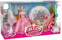 

Кукла с аксессуарами, Fantasy Carriage Карета с лошадью / 1000209