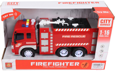 Автобус игрушечный Феникс Тойз Пожарная машина / 1000559