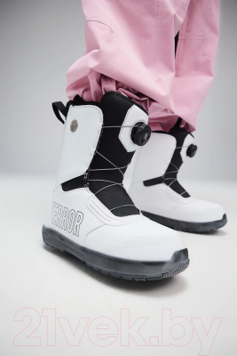 Ботинки для сноуборда Terror Snow Crew Fitgo White (р-р 35)