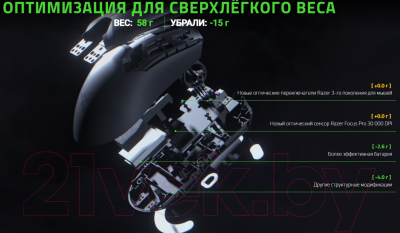 Мышь Razer Viper V2 Pro / RZ01-04390200-R3G1 (белый)