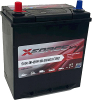 

Автомобильный аккумулятор XFORCE, Asia 40 JL / SMF-42B19FR