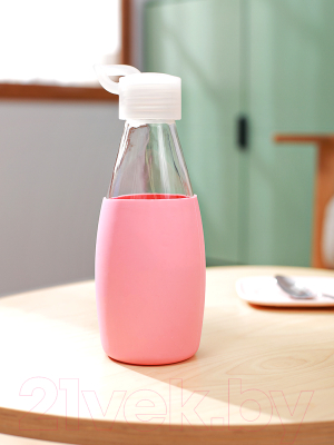 Бутылка для воды Miniso 1730 (розовый)