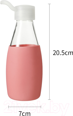 Бутылка для воды Miniso 1730 (розовый)