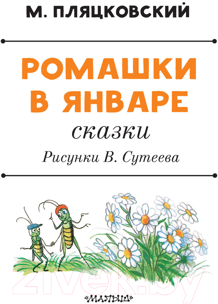 Художественная книга АСТ Ромашки в январе. Сказки (Пляцковский М.) — фото 4