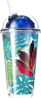 

Стакан с трубочкой, Tropical Forest Series 9504