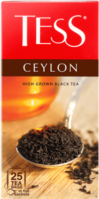Чай пакетированный Tess Ceylon черный (25пак)