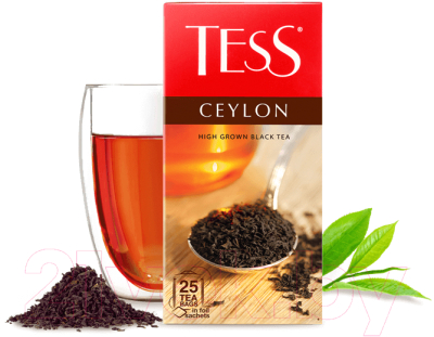Чай пакетированный Tess Ceylon черный (25пак)
