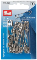 Набор булавок швейных Prym 85120 (18шт, серебристый) - 