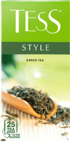 Чай пакетированный Tess Style зеленый (25пак) - 