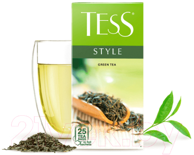 Чай пакетированный Tess Style зеленый (25пак)