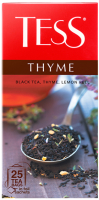 Чай пакетированный Tess Thyme черный (25пак) - 