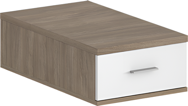 Тумба Norden С 1 ящиком 700 / SG.532.OD.WH (дуб темный/белый)