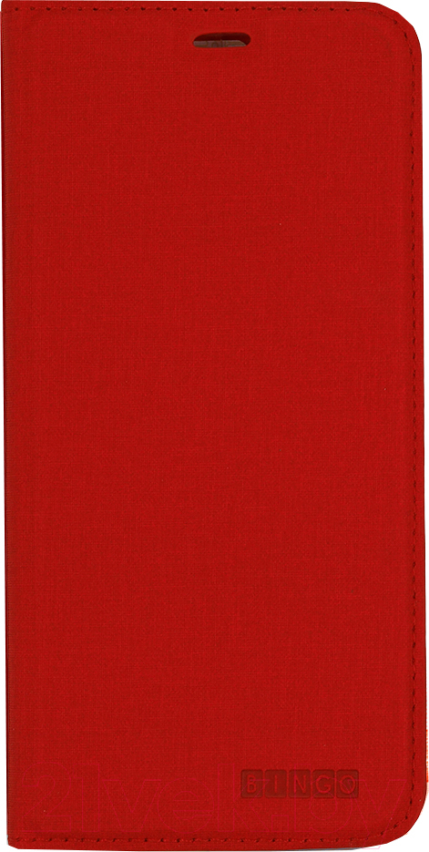 Чехол-книжка Bingo Book для Honor X8 (красный) — фото 1