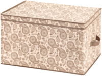 Коробка для хранения El Casa 490303 (пейсли, бежево-коричневый) - 