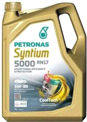 Моторное масло Petronas Syntium Syntium 5000 RN17 5W30 / 70700M12EU (5л)