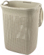 Миниатюра изображения товара Корзина для белья El Casa Паола 640145 (бежевый)