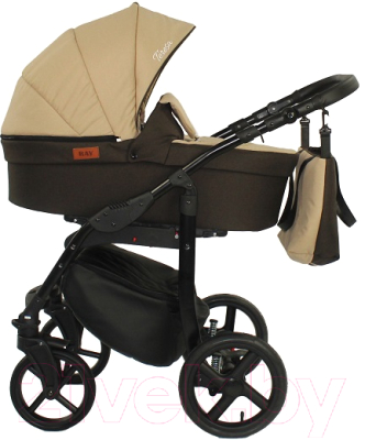 Детская универсальная коляска Ray Teresa Lux 2 в 1 (6/бежевый/коричневый)