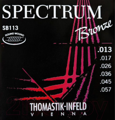 Струны для акустической гитары Thomastik Spectrum Bronze SB113