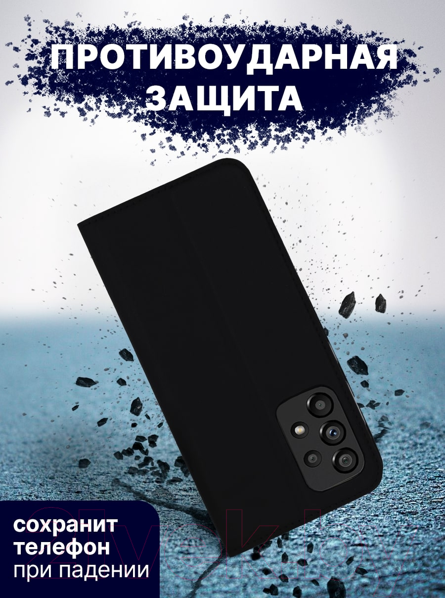 Чехол-книжка Bingo Book для Galaxy A33 5G (черный) — фото 5