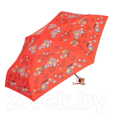 Зонт складной Moschino 8445-SuperminiC Floreal Red