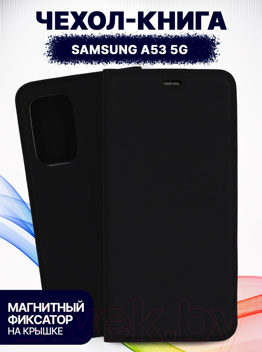 Чехол-книжка Bingo Book для Galaxy A53 5G (черный) — фото 2
