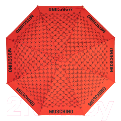 Зонт складной Moschino 8936-OCC DQM Allover Red