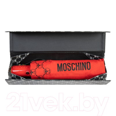 Зонт складной Moschino 8936-OCC DQM Allover Red