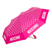 Зонт складной Moschino 8936-OCJ DQM Allover Fuxia - 