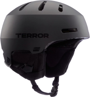 Шлем горнолыжный Terror Snow Freestyle (L, черный)