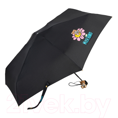 Зонт складной Moschino 8252-SuperminiA Flower Bear Black