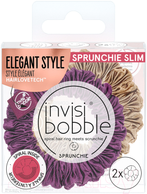 Набор резинок для волос Invisibobble Sprunchie Slim The Snuggle is Real