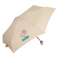 Зонт складной Moschino 8252-SuperminiD Flower Bear Dark Beige - 