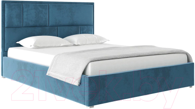 Каркас кровати НК Мебель Madison 160x200 / 72305910 (велюр синий)