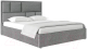 Каркас кровати НК Мебель Madison 160x200 / 72305916 (рогожка серый) - 