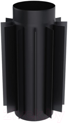 Радиатор на трубу дымохода КПД 500/2мм ф120 (черный)