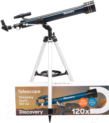 Телескоп Discovery Spark 607 AZ с книгой / 78732