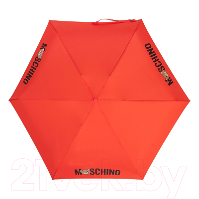 Зонт складной Moschino 8430-SuperminiC Bear In The Tube Red