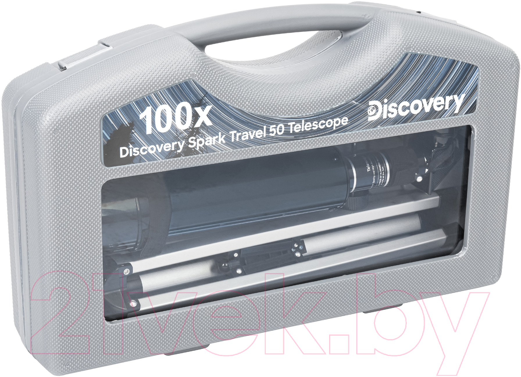 Телескоп Levenhuk Discovery Spark Travel 50 с книгой / 78741 — фото 6
