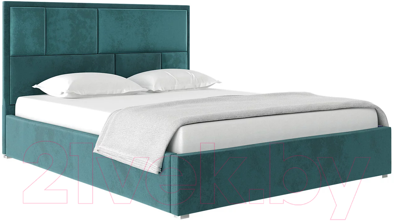 Каркас кровати НК Мебель Madison 180x200 / 72306324 (велюр бирюзовый)