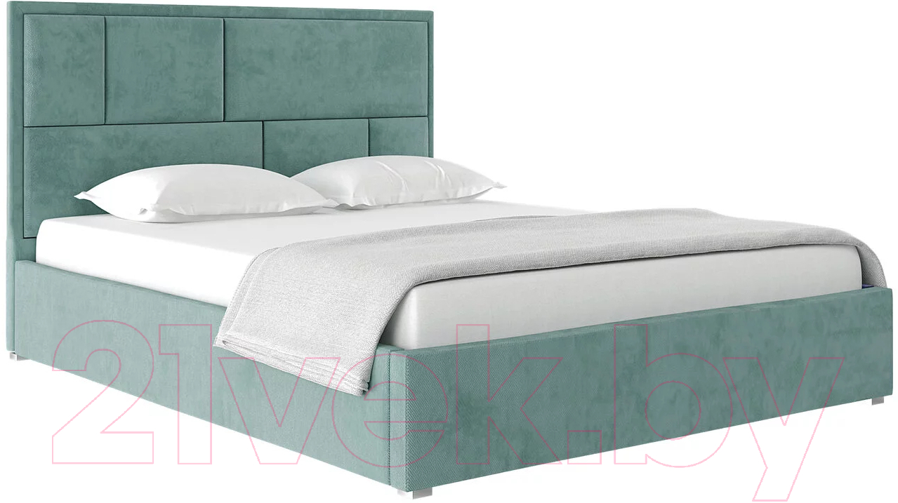 Каркас кровати НК Мебель Madison 180x200 / 72306327 (велюр мята)