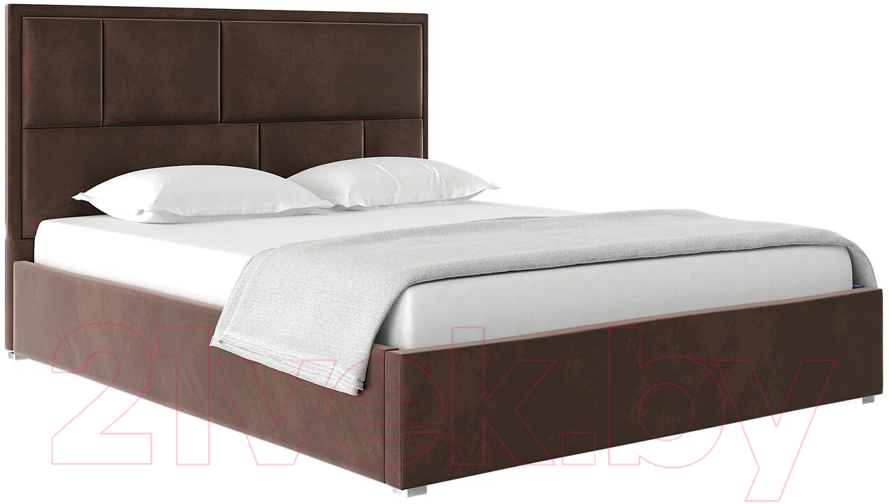 Каркас кровати НК Мебель Madison 180x200 / 72306330 (велюр шоколад)