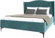 Каркас кровати НК Мебель Tango 160x200 / 72306800 (велюр бирюзовый) - 