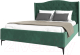 Каркас кровати НК Мебель Tango 160x200 / 72306825 (велюр зеленый) - 