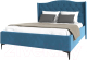 Каркас кровати НК Мебель Tango 140x200 / 72306791 (велюр синий) - 