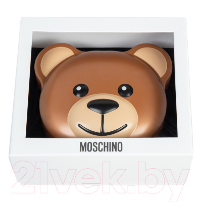 Зонт складной Moschino 8432-SuperminiD Bear In The Tube Dark Beige