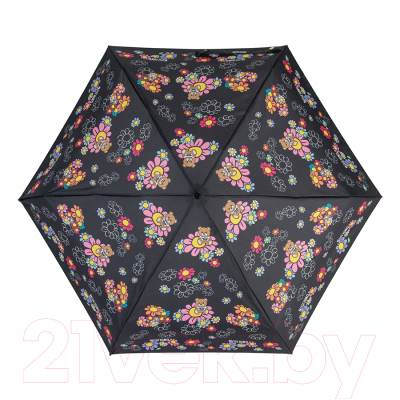 Зонт складной Moschino 8445-SuperminiA Floreal Black