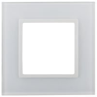 Рамка для выключателя ЭРА Elegance 14-5101-01 / Б0059166 (белый) - 